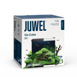 Juwel VIO CUBE 54 + Mobile SBX - Full black aquarium set with filter, light, heater and support