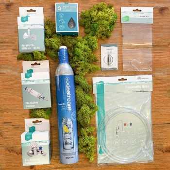Complete Sodastream co₂ Kit for freshwater aquariums with...