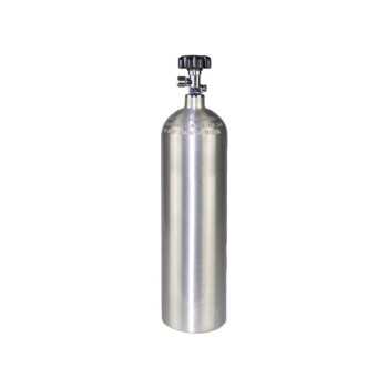 Cylindre rechargeable pour CO₂ 1 kg en aluminium...