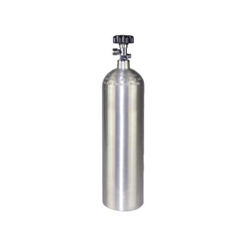 Bombola ricaricabile per CO₂ 1 kg - attacco...