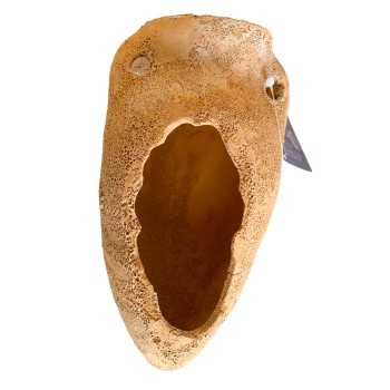Anfora in terracotta per acquario (misure 14-17 cm) - Blu...