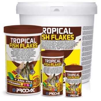 Tropical Fish Flakes Alimento Base per Tutti i Pesci Tropicali - Prodac