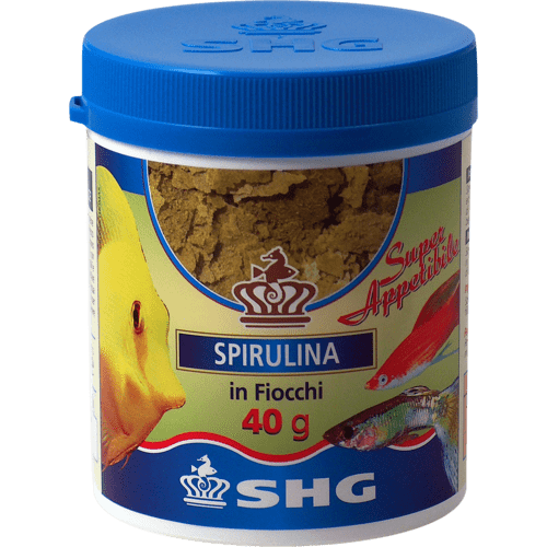 SHG Spirulina in flakes - balanced vegetable...