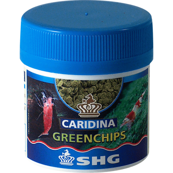 SHG CARIDINA GREENCHIPS 25 GR - Complete vegetable feed...