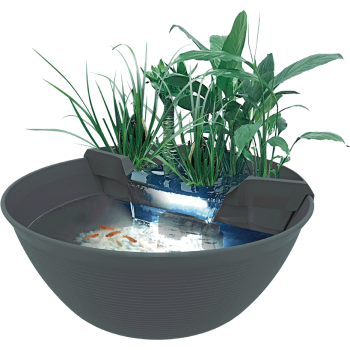 Superfish Mini Pond 30 liters - Mini decorative pond Compact for garden, terrace and interior