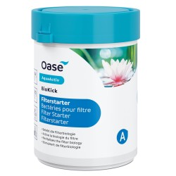 Oase AquaActiv BioKick – Batteri Attivi per Filtro Laghetto, Avvio Rapido e Eliminazione Ammonio e Nitriti
