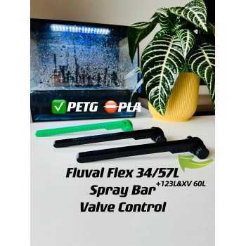 Spray Bar for Fleval Flex 34/57 / 123L with flow control...