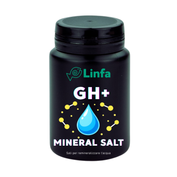 Linfa GH+ Mineral Salt - Sali per Durezza Totale Acquario 330 g per Aumentare GH con Rapporto Calcio Magnesio 4:1