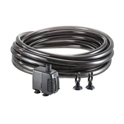 OASE Aqua In-Out Set 800 - Sistema Cambio Acqua Acquario con Pompa 800 l/h e Tubo da 10 Metri