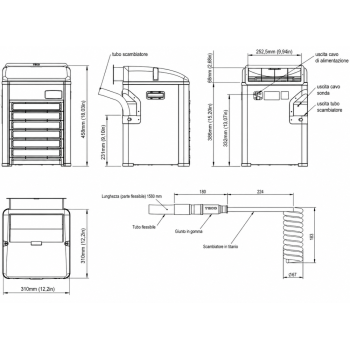 Teco Drop-In DI1000 R290 - Refrigeratore Professionale... 2