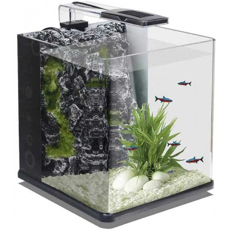 Acquario 3D Rock Nanux 18 litri a LED