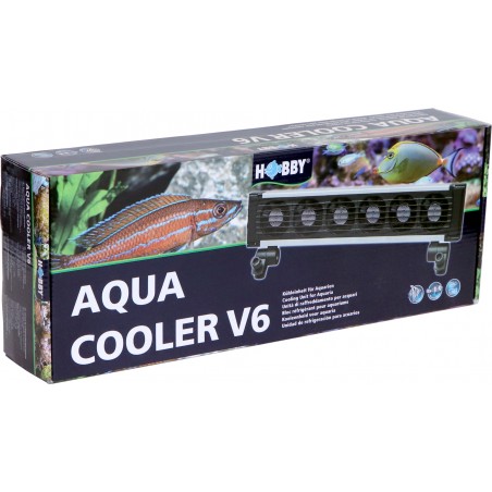 Hobby Aqua Refroidisseur V6 - Ventilateur de refroidissement pour aquariums jusqu'à 400 litres