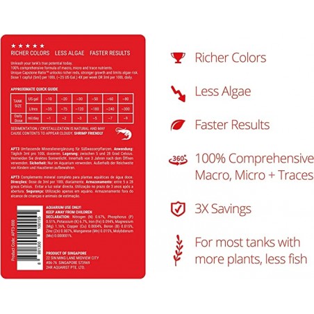 APT 3 Full Nutrition - 2HR Aquarist fertilizer