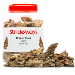 Rochers dragon pierre 3 kg en bouteille Strideways