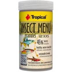 Menu d'insecte XXS de granules taille XXS Tropical
